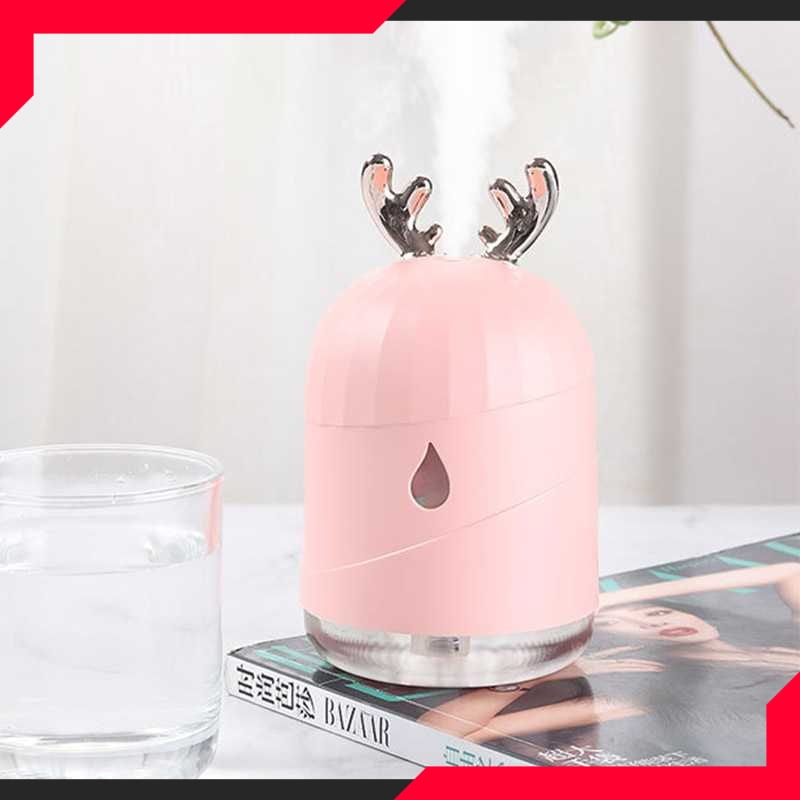 Mall Berlato Air Humidifier Aromatherapy Diffuser Cute Design 220ml K-H160 Pelembab Ruangan Aroma