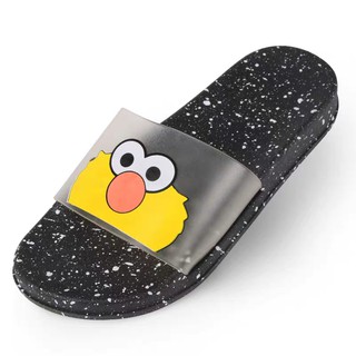  Sandal  karet karakter elmo  sol hitam  Shopee Indonesia