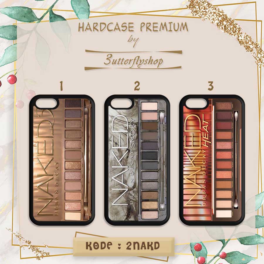 [HARDCASE] Naked Makeup case Oppo Vivo Realme Redmi Xiaomi Samsung Iphone