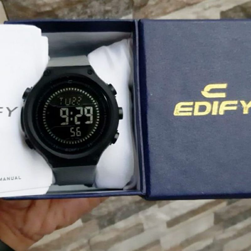 Jam Tangan Edify Untuk Berenang Stylish Sport Jam Tangan Pria Terlaris Jam Tangan Anti Air Bisa COD