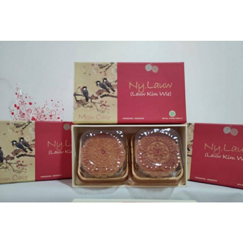 

Moon Cake Ny lauw Packing Hard Box Telur Asin