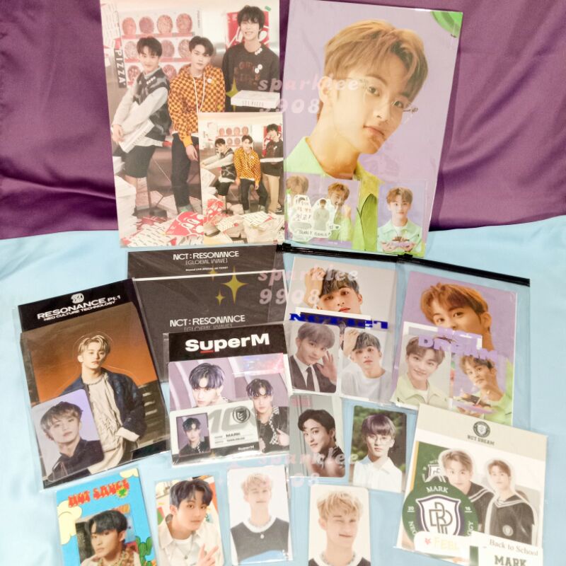 CLEARANCE SALE Mark Lee Photocard Holo Standee AR Ticket ID Card Photopack Luggage Sticker NCT 127 D