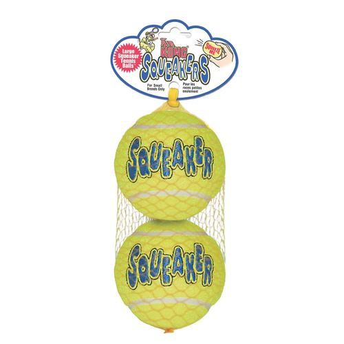 KONG Toy  Squeaker Balls Large Bola Tenis AST1