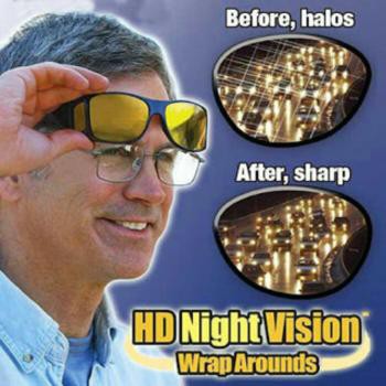 

Kacamata Anti Silau HD Vision / HD Vision Wrap Arounds 2 Pasang (Free Packing Bubble Wrap)