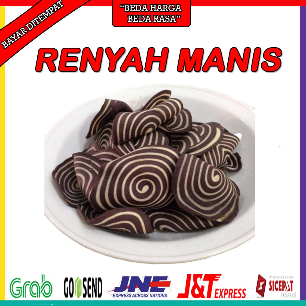 

KERIPIK KUPING GAJAH COKLAT 1KG SPESIAL OLEH OLEH MAKANAN RINGAN CEMILAN SANTAI SNACK MURAH GURIH