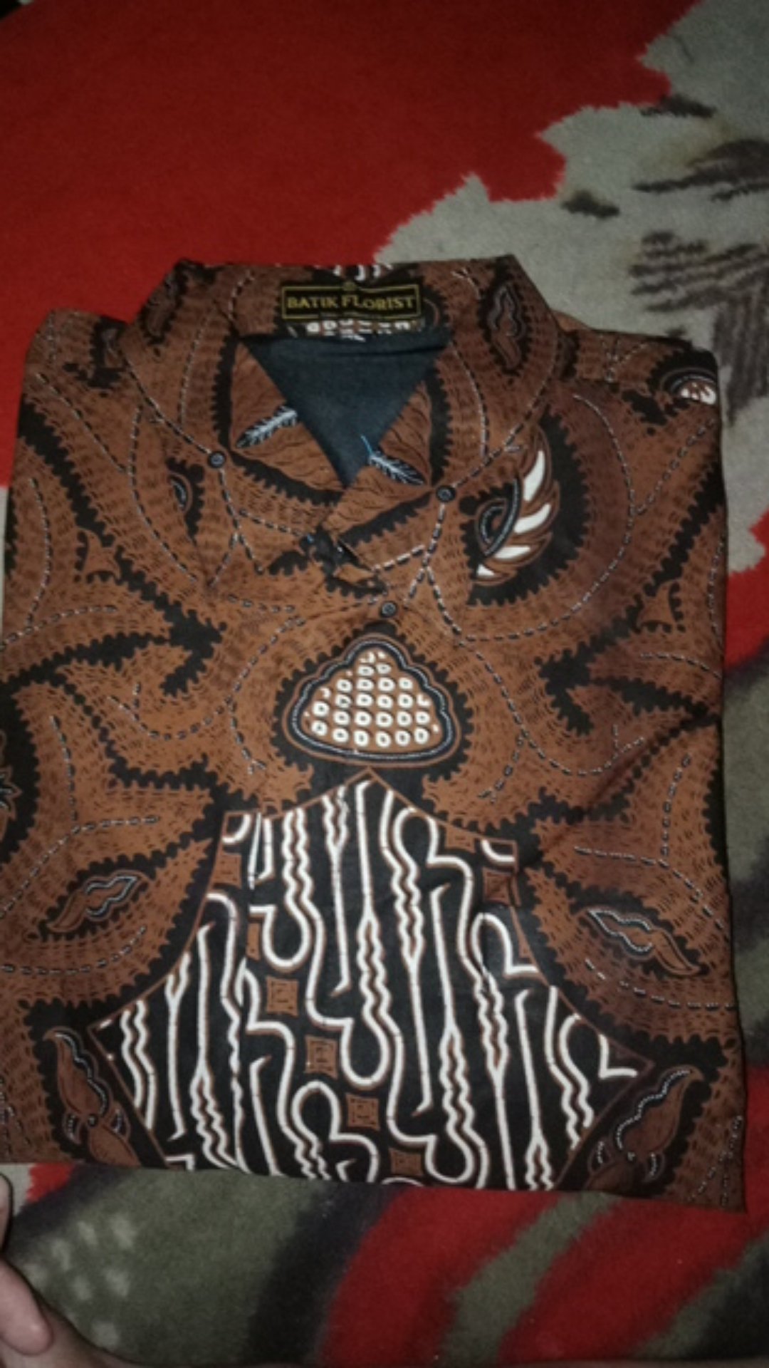 Ardinata Kemeja Batik Pria Full Furing Bahan Katun Sragenan