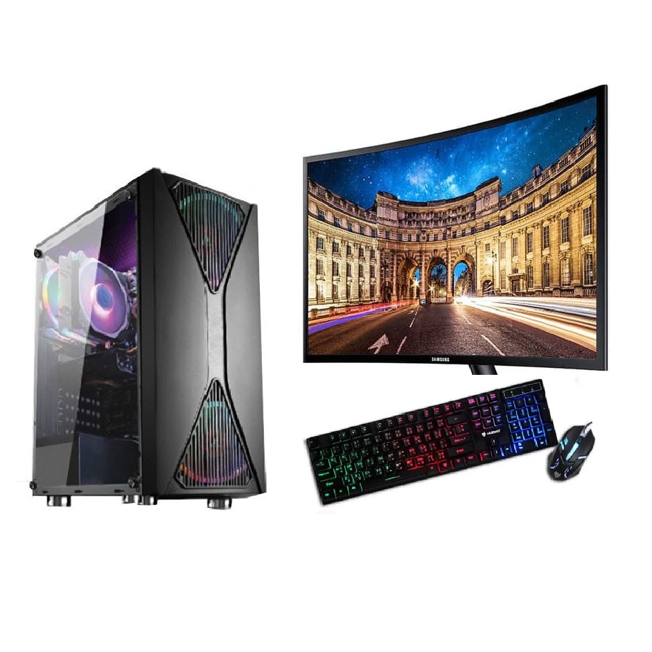 Full Set PC Gaming Intel Core i5 3570 VGA 4GB I 16GB I LED Monitor