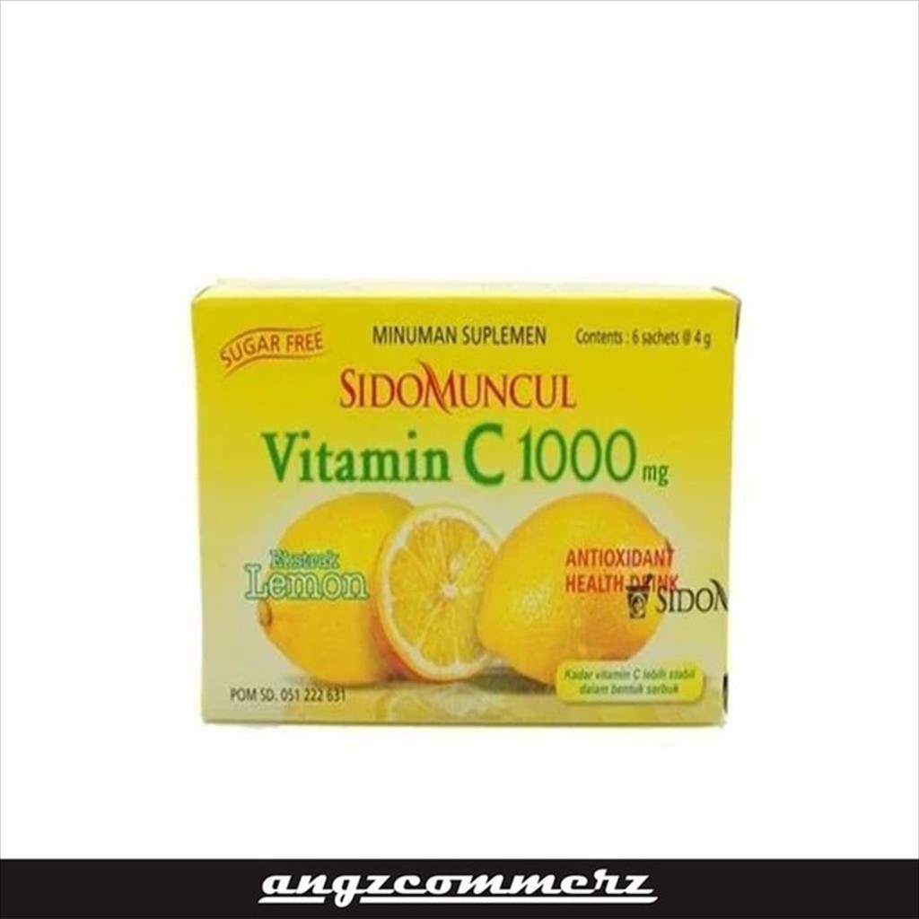 

Sidomuncul Vitamin C 1000 Lemon 1 pcs