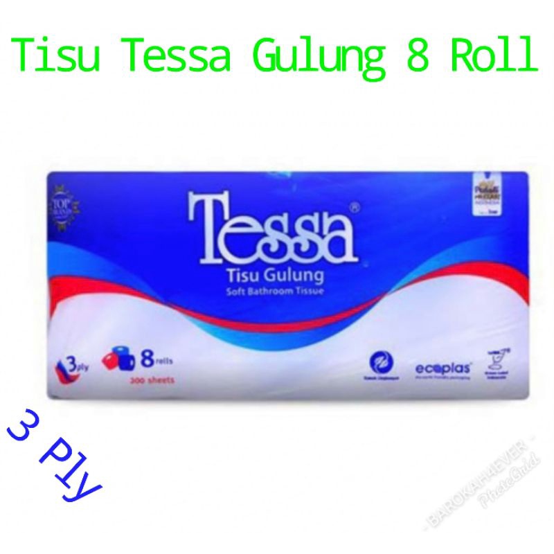 Termurah Tisu Gulung Tessa Bathroom 8 Roll