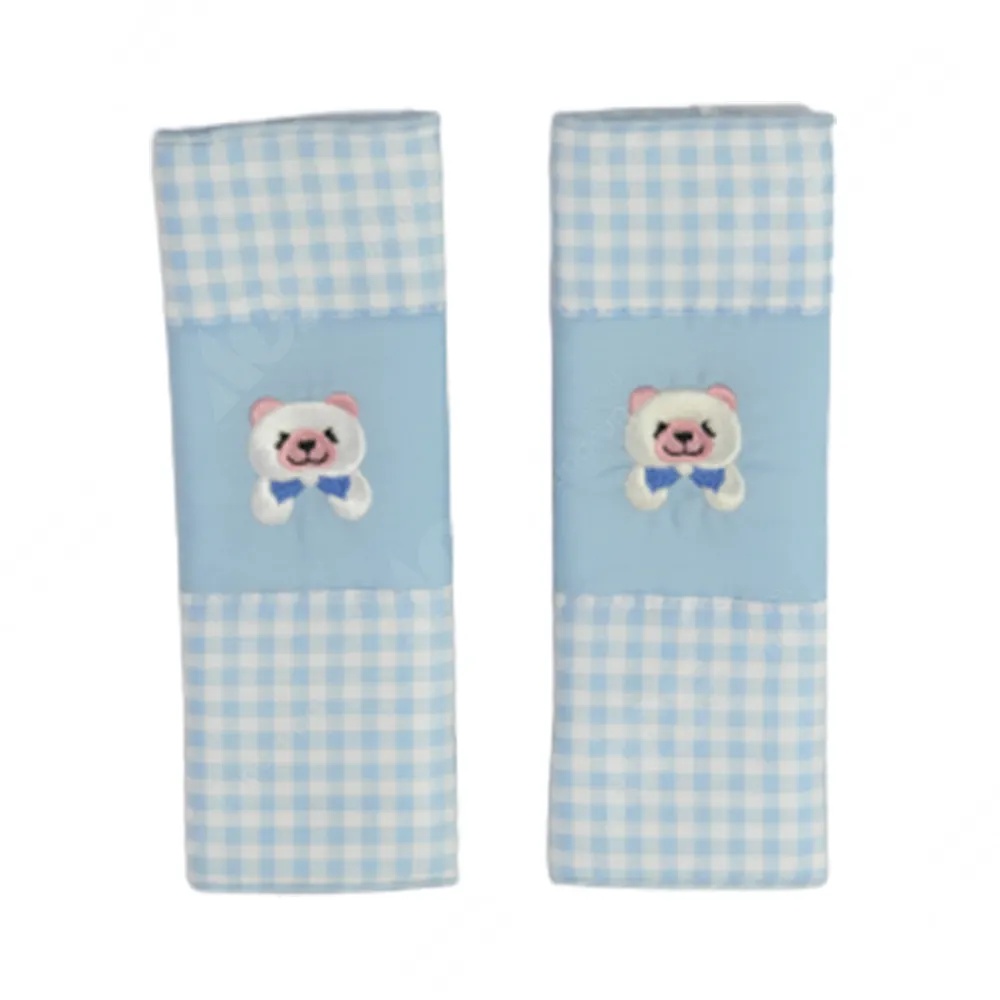 Ace Arthome Sarung Pegangan Kulkas Bear Checker - Biru