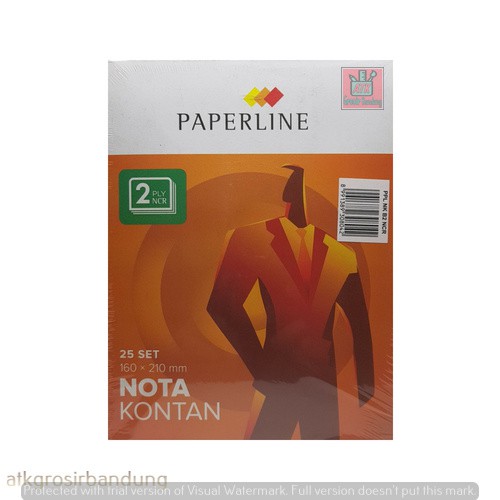 

Buku Nota Kontan Besar Paperline Ukuran B2 2Ply 2 Rangkap 25