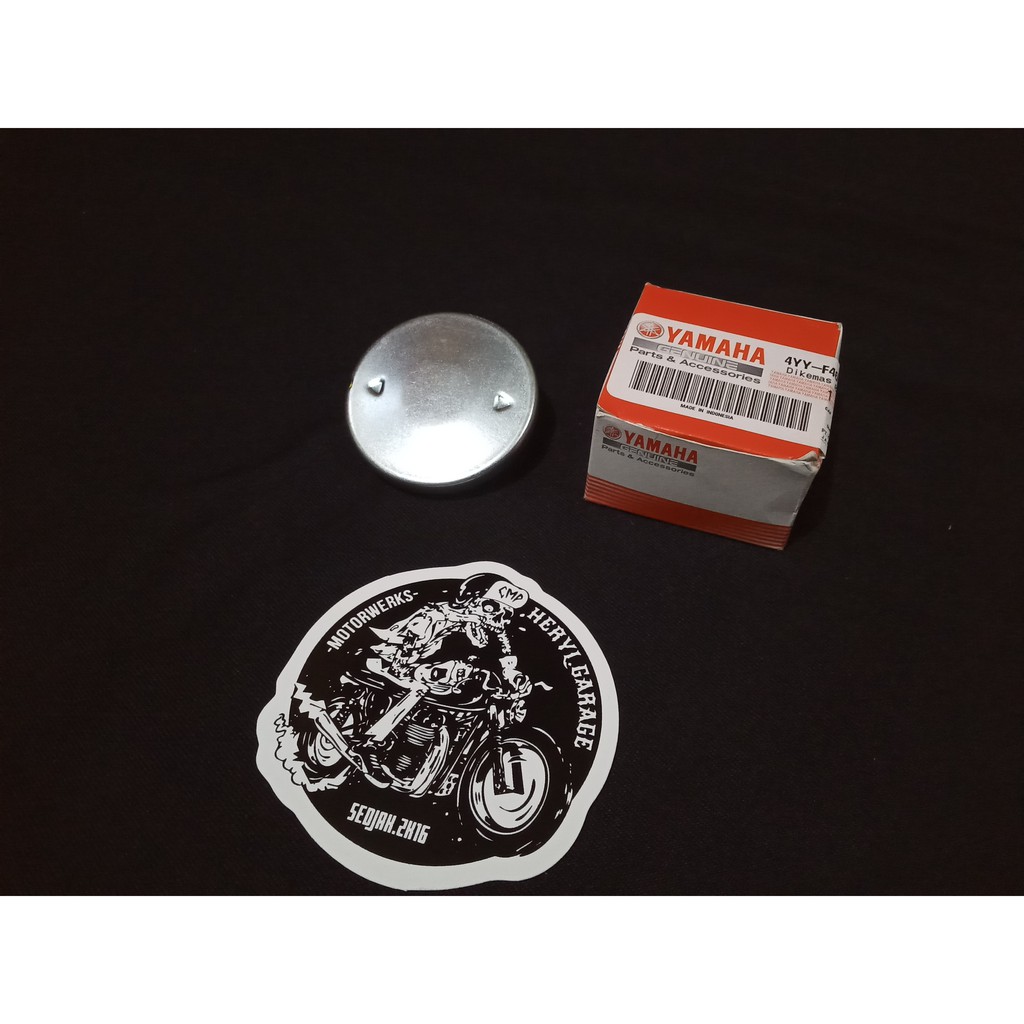 TUTUP TANGKI ORIGINAL ASLI YAMAHA RX KING JUPITER Z MX MIO F1ZR V80 V75 DLL PNP UNIVERSAL