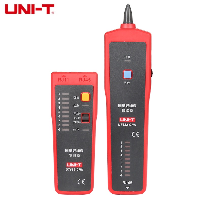 UNI-T UT682 Wire Tracker - Alat Scan dan Tes Kabel RJ11 RJ45