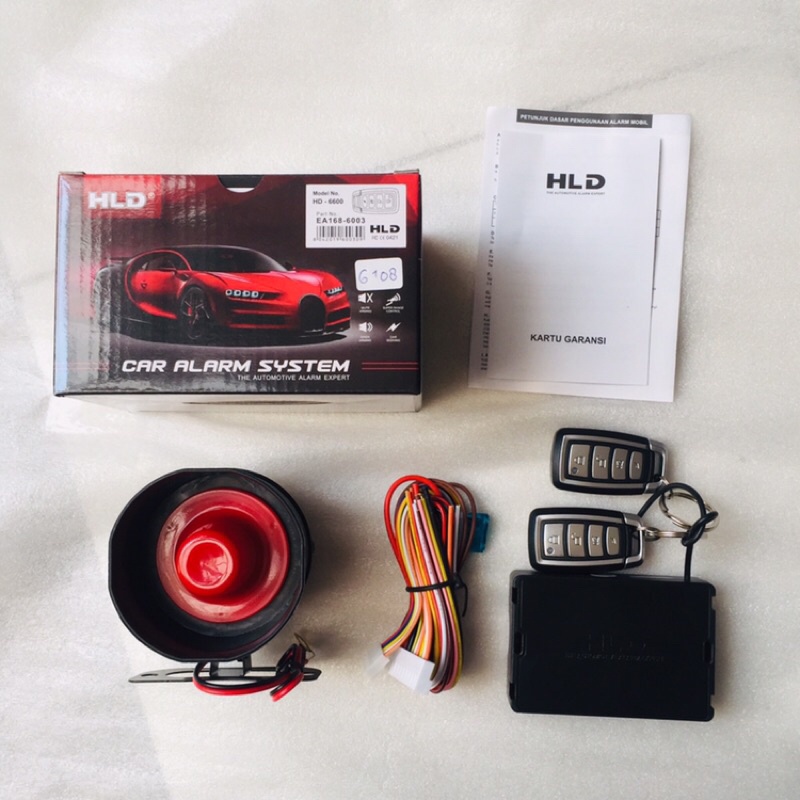 Car alarm system / alarm mobil HLD - HD 6003