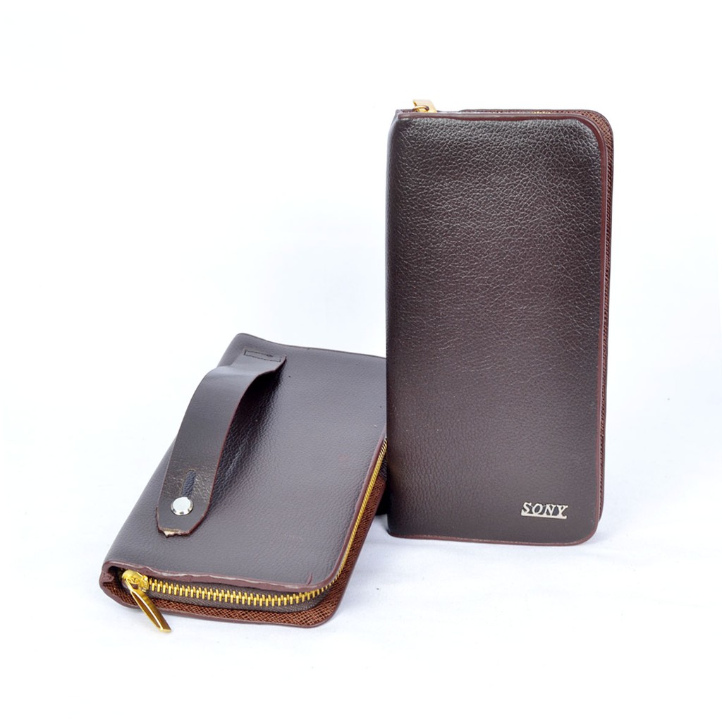 Dompet Panjang Pria Kulit Sintetis Variasi Random 72030