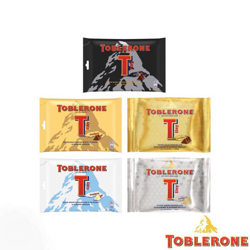 

Toblerone Tiny 200gr/25pcs Product Swiss Halal