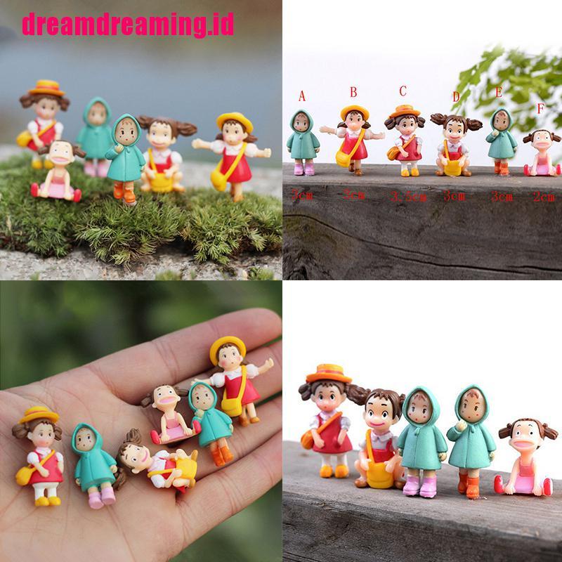 Mainan Miniatur Anak Perempuan Untuk Dekorasi Taman Boneka