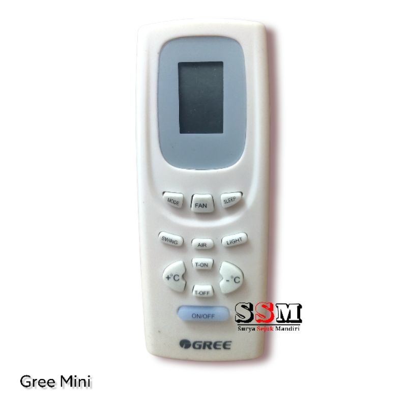 REMOT AC GREE MINI