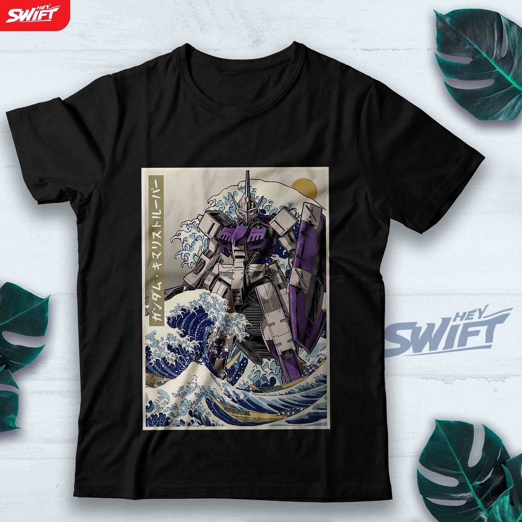 KAOS Hokusai Kimaris Trooper Gundam TSHIRT BAJU DISTRO