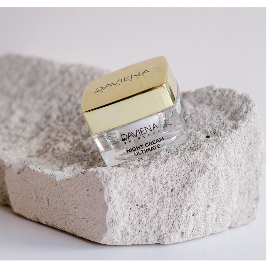 NIGHT CREAM ULTIMATE GOLD | DAVIENA SKINCARE Davina Devina Deviana Skincare