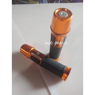 PROMO MURAH HANDGRIP PLUS JALU CNC ALUMINIUM UNIVERSAL SET KIRI-KANAN