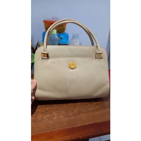SOLD LIVE HandBag Capacci original Warna Cream (Preloved)