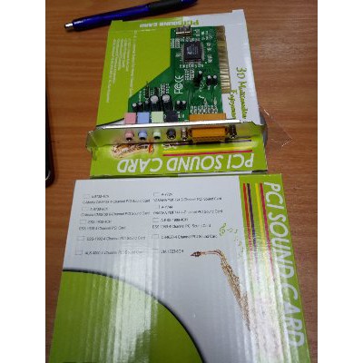 Jual pcie sound card  pci sound card Murah