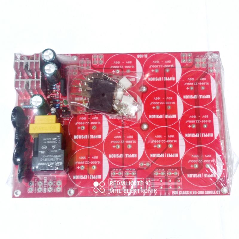 Kit PSU Class H 12 Elco Single CT Plus Softstart Dual Layer EL-108