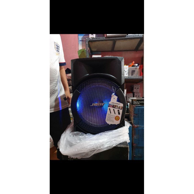 speaker portable besar 12 inch NOISE super bass dan kencang