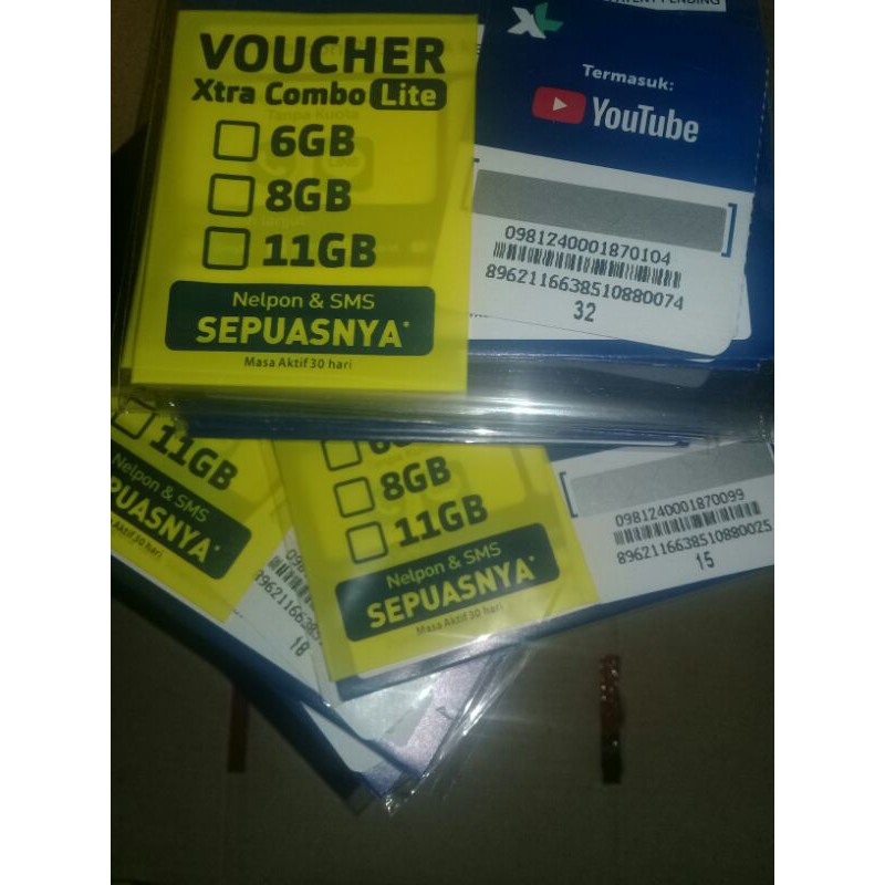 KARTU XL COMBO LITE 8GB