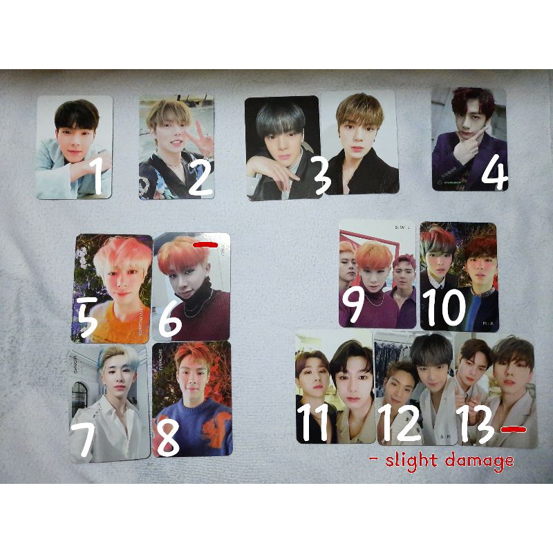 MONSTA X PHOTOCARD