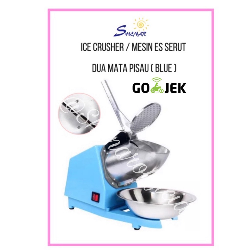 MESIN SERUT ES KEPAL / MESIN ES ELEKTRIC / ALAT PENGAHANCUR ES / ALAT PEMBUAT ES SERUT - ICE CRUSHER - SHENARCORNER168