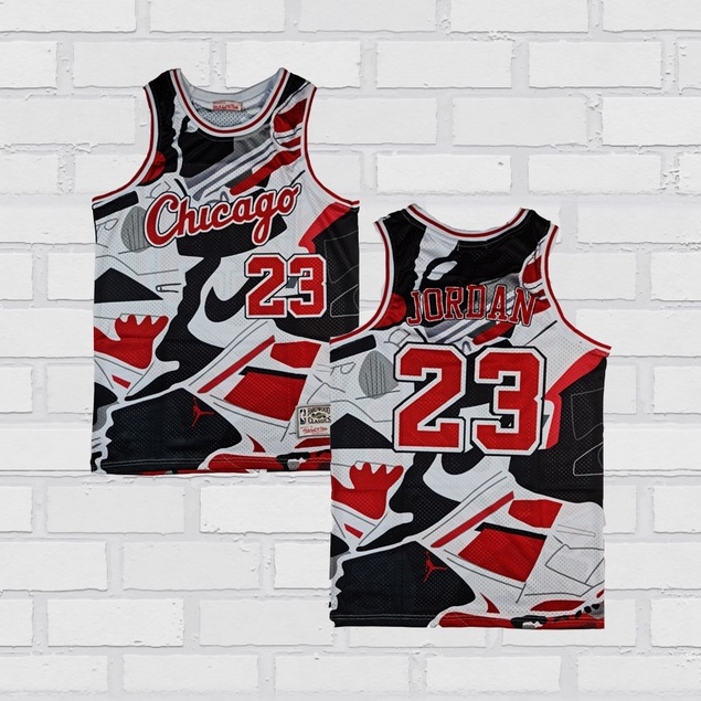 Baju Jersey Basket Swingman NBA Michael Jordan Chicago Bulls Air Jordan