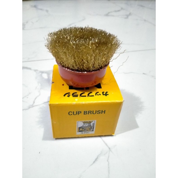 sikat mangkok king sikat gerinda mangkok sikat Kuningan cup brush