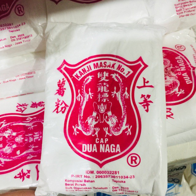 

tepung kanji tapioka dua naga 200 gram bahan kue