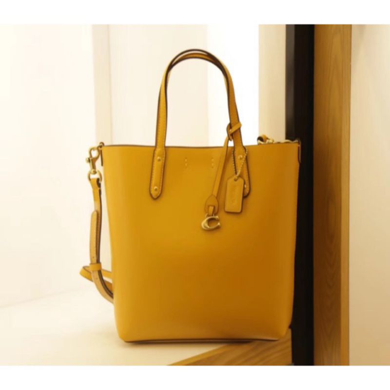 Coach Central Shopper Tote Bag Yellow (78217)