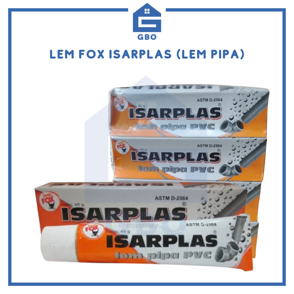 

LEM ISARPLAS 40 GR - LEM FOX ISARPLAS - LEM PIPA PVC