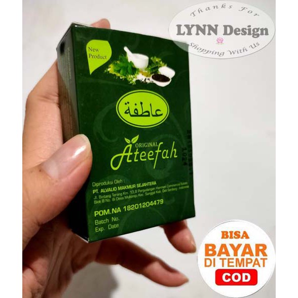 [BPOM] SABUN ARAB ATEEFAH NALPAMARA HERBAL SOAP_Cerianti