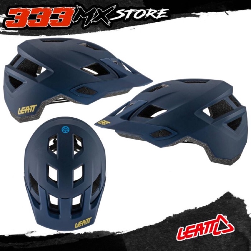 HELM SEPEDA MTB LEATT DBX 1.0. HELM MTB LEATT DBX 1.0 NAVY