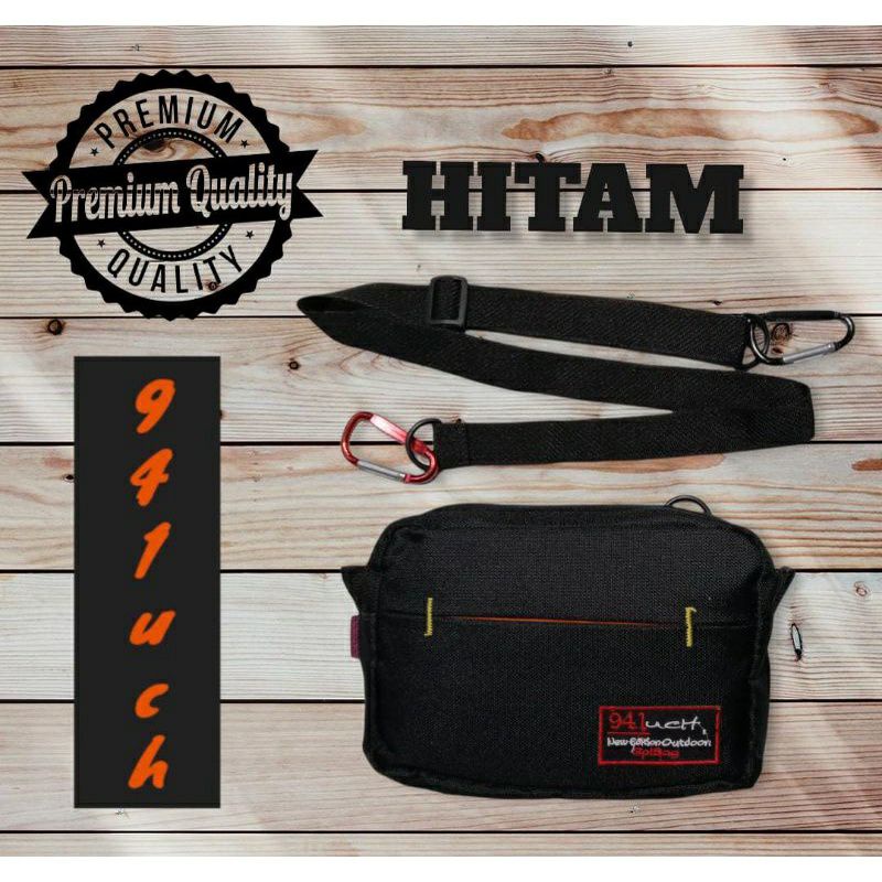 Sako wallet /Tas hp kartu gantungan leher/Tas Hp mini selempang gantung leher/tas pria terlaris hita