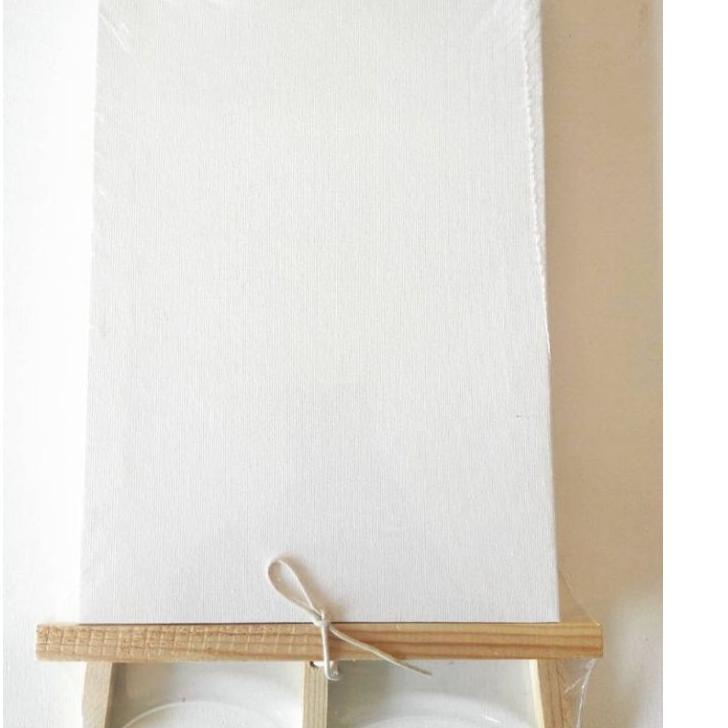 

[DISCOUNT PZA39] PAKET LENGKAP / KANVAS 20X30CM / PALET / CAT ACRYLIC / KUAS NO.1 / EASEL ( STANDING KANVAS ) Terkini