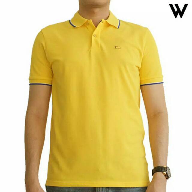 Kaos Polo WALRUS Original Polos  Kuning