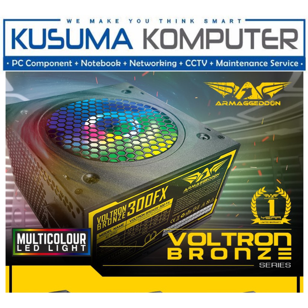 Armaggeddon PSU Voltron Bronze 350FX 350W