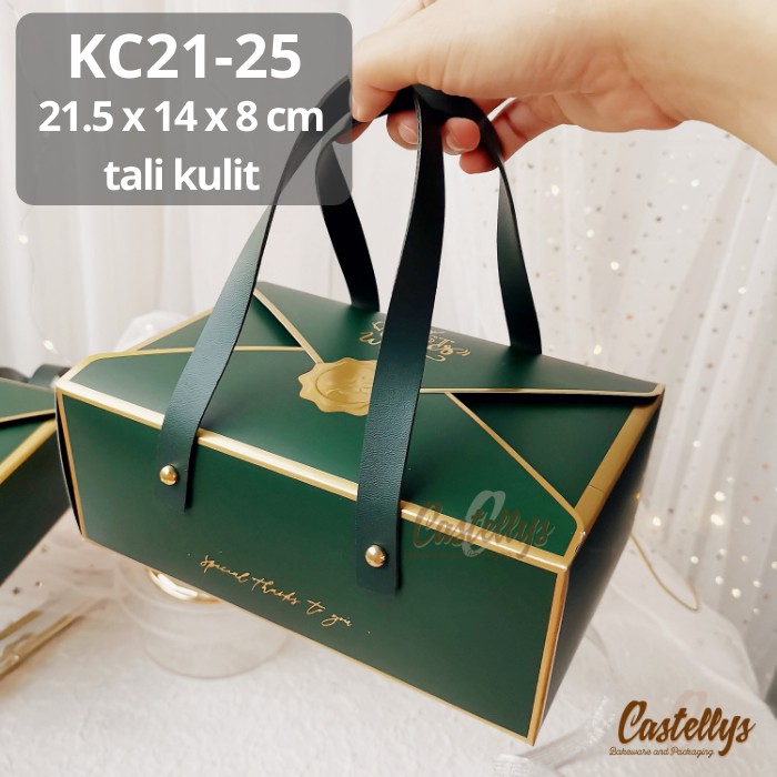 

5pcs Kotak Dus Box KC21-25 Roti Kue Kering Nastar Mooncake Pia Bolu Spiku Idul Fitri Lebaran