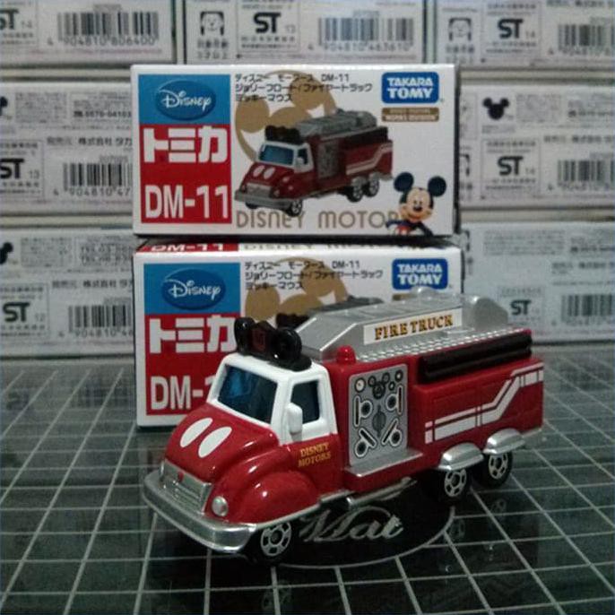 HOT SALE Tomica Disney DM-11 Fire Truck Mickey Mouse Terjarmin
