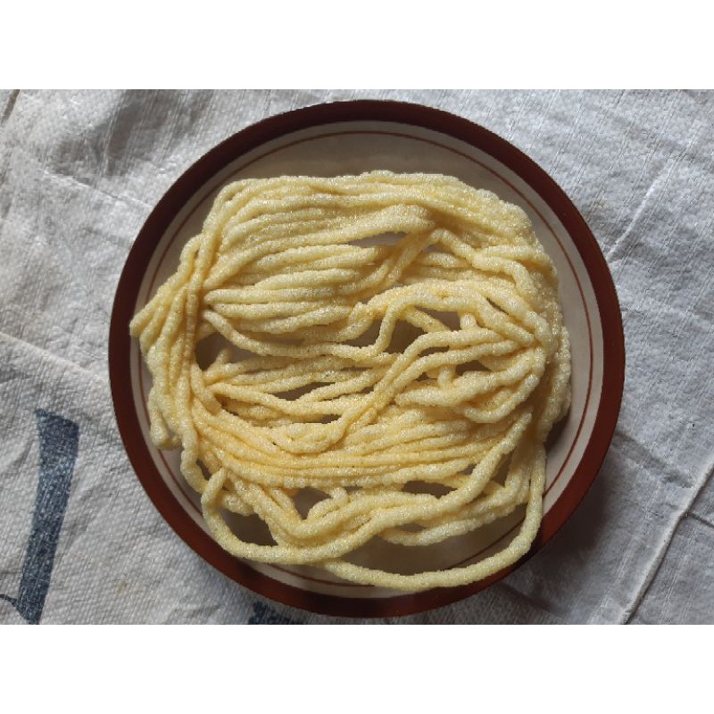 

KERUPUK MIE KUNING / MIRENG MENTAH 1kg