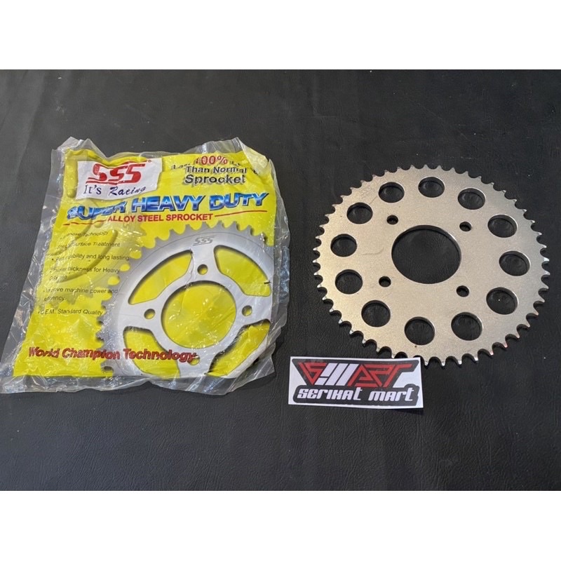 GEAR SSS CB 150 R / GIR SSS CB 150 R 428X36/37/38/39/40/41/42/43/44/45 WARNA SILVER / GOLD