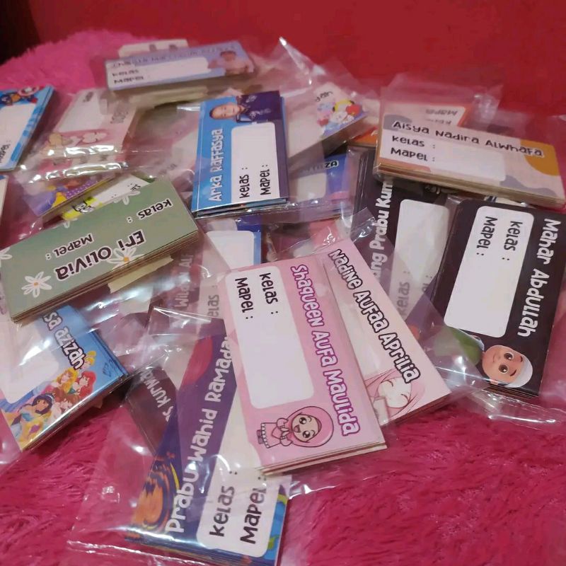 

LABEL NAMA BUKU PELAJARAN