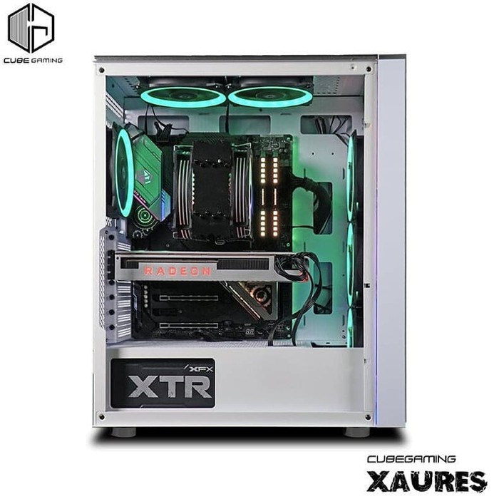 CUBE GAMING XAURES WHITE