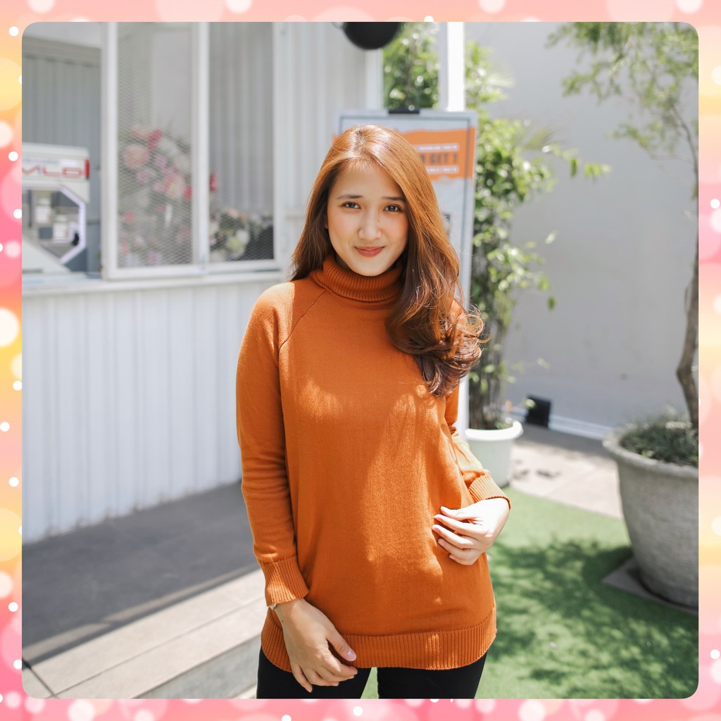 turtleneck sweater raisa sweater korean sweater 